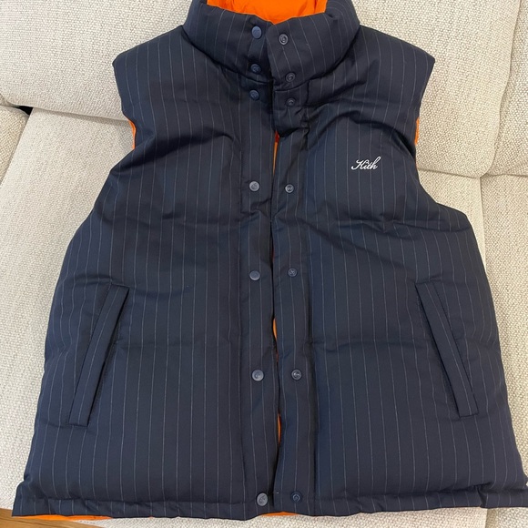 KITH REVERSIBLE UNISEX DOWN VEST SIZE MEDIUM - Picture 2 of 6